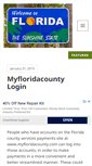 Mobile Screenshot of countyofflorida.org